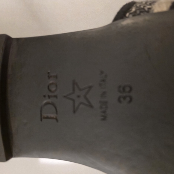 Dior Black and Silver Sandals - Picture 3 of 3